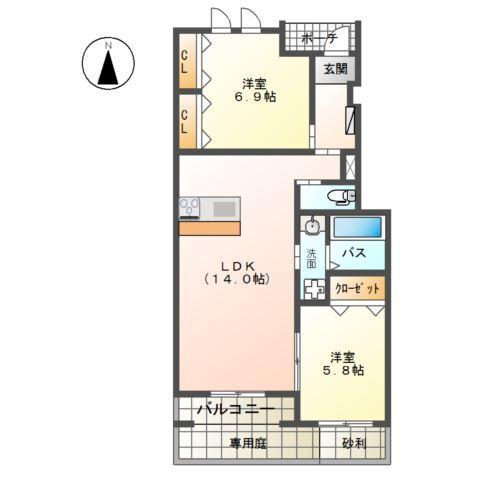  間取り図写真