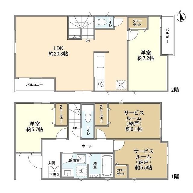  間取り図写真