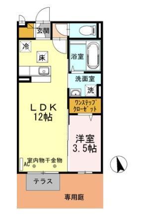 ファインセジュール（102） 間取り図画像