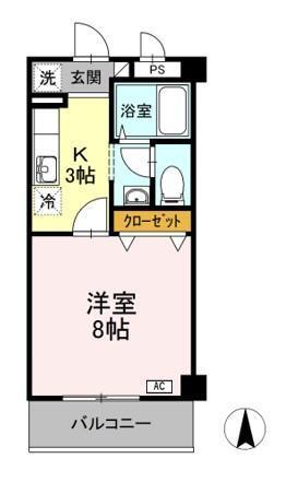 リビングタウン厚木（305） 間取り図画像