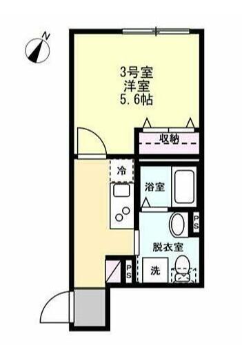 ベイルームグラシア海老名（103） 間取り図画像