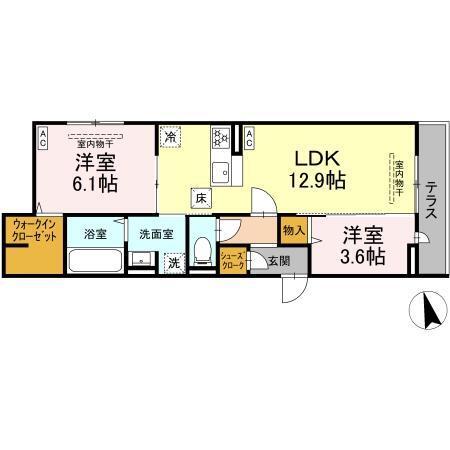  間取り図写真