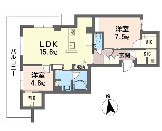  間取り図写真