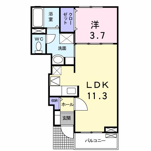 サン・エテルノ（103） 間取り図画像