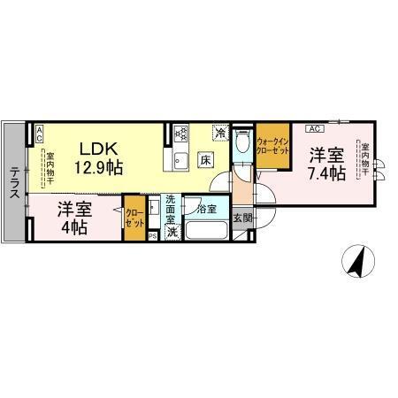 間取り図写真
