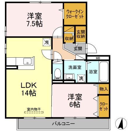  間取り図写真