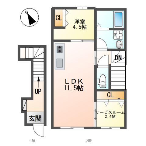  間取り図写真