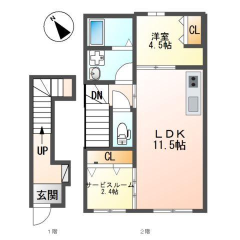  間取り図写真