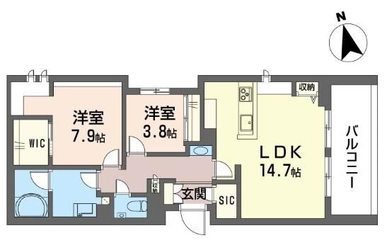  間取り図写真