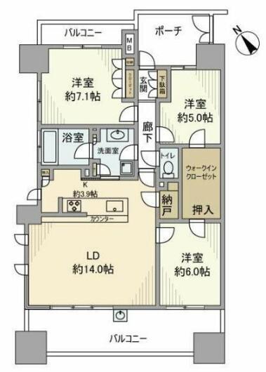  間取り図写真