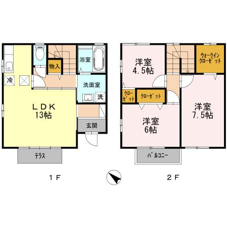 間取り図写真