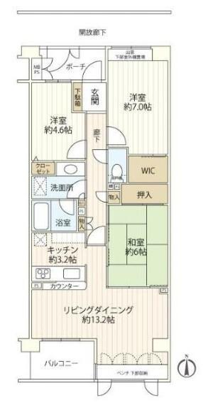  間取り図写真