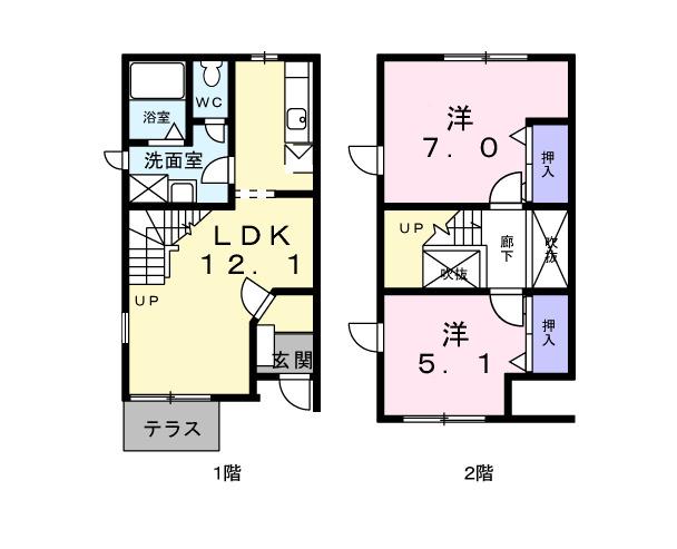  間取り図写真