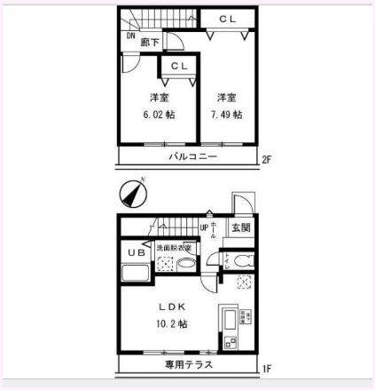  間取り図写真