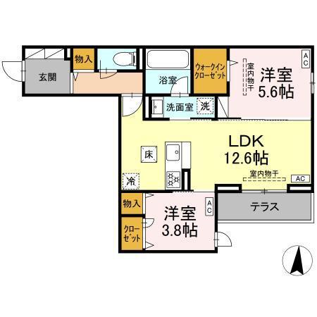  間取り図写真