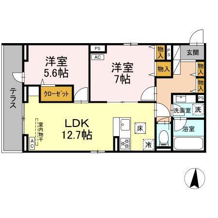  間取り図写真