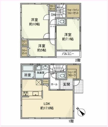  間取り図写真
