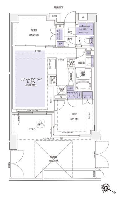  間取り図写真