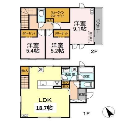  間取り図写真