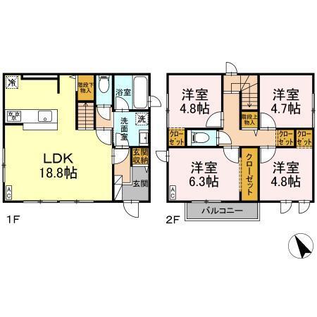  間取り図写真