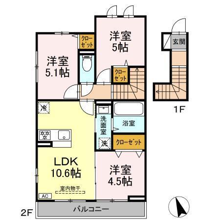  間取り図写真