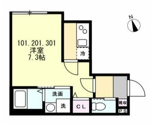  間取り図写真