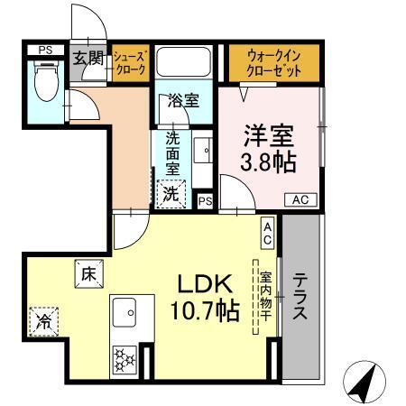  間取り図写真