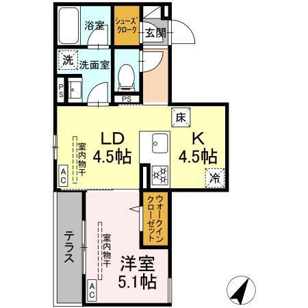  間取り図写真