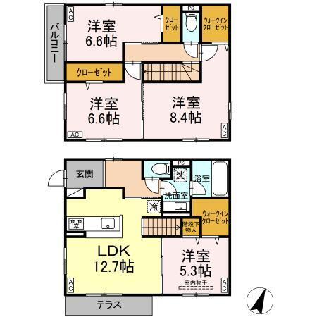  間取り図写真