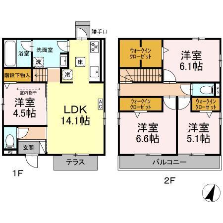  間取り図写真