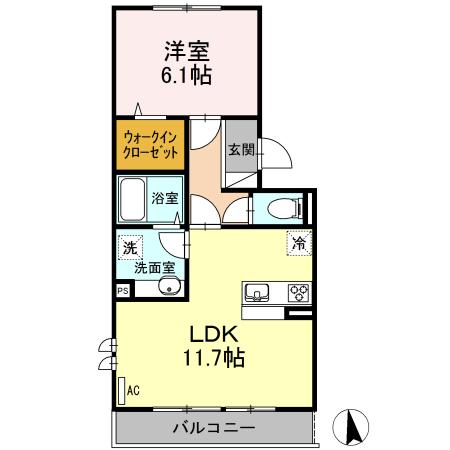 グランドパレス（205） 間取り図画像