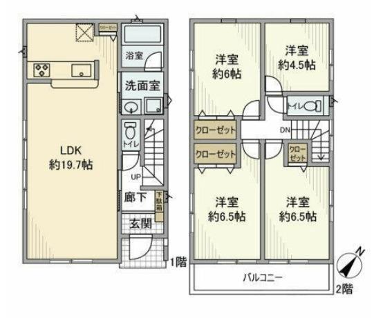  間取り図写真