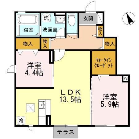  間取り図写真