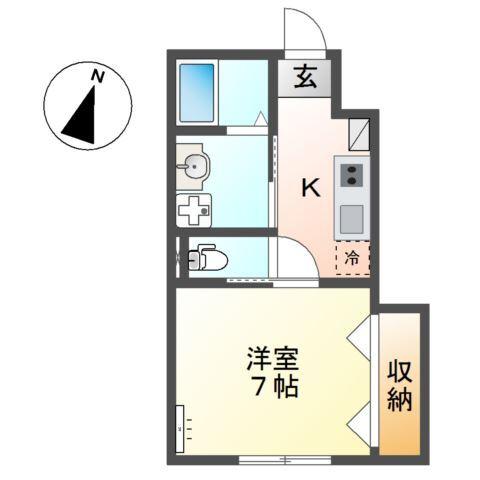 エクレール 間取り図画像