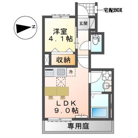 アウレリア 間取り図画像
