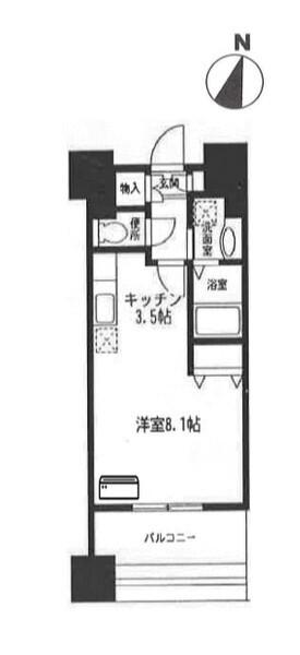 スタービレ海老名（604） 間取り図画像