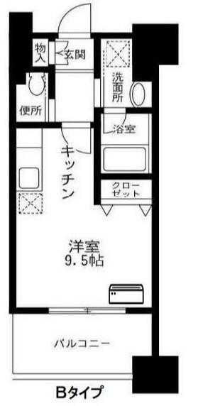 スタービレ海老名（805） 間取り図画像