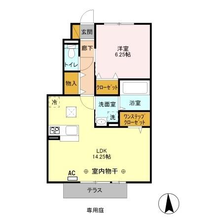 パル（Ｐａｌ）相武台（102） 間取り図画像