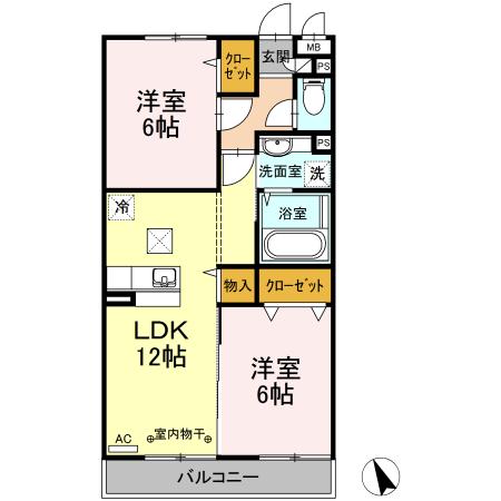 グランドソレイユ（105） 間取り図画像