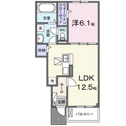 プティ・リス（103） 間取り図画像