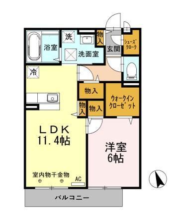 ファイン ステージ（102） 間取り図画像