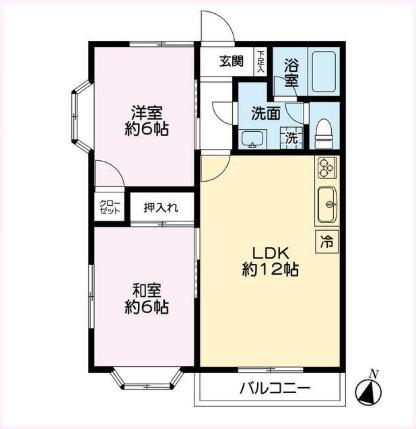 ルミエール（101） 間取り図画像