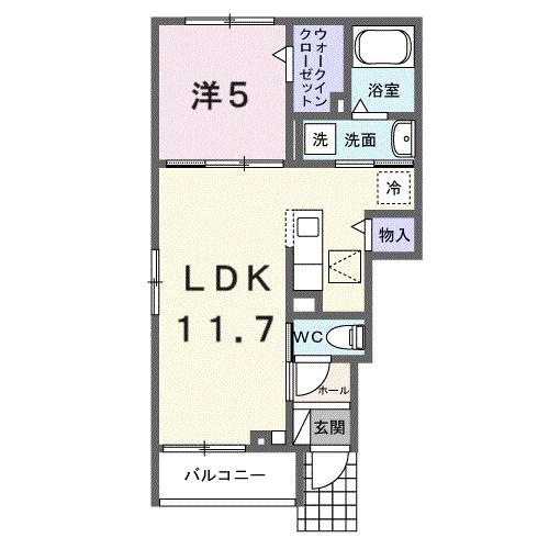 レコルテ戸塚（101） 間取り図画像