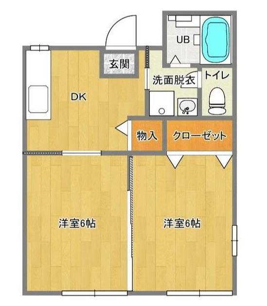 モンシェ海老名（101） 間取り図画像