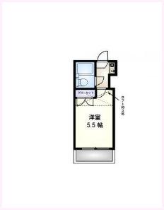 クレールメゾン本鵠沼（103） 間取り図画像
