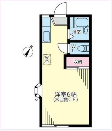 ベスタハウス（205） 間取り図画像