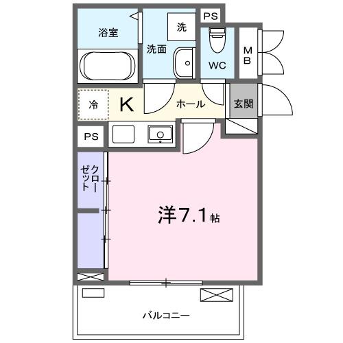 グラース（301） 間取り図画像