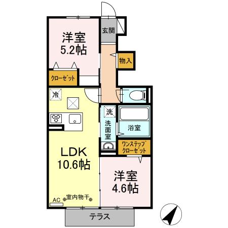 マタリキ（102） 間取り図画像