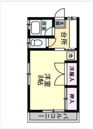 メゾンエンドレス（203） 間取り図画像