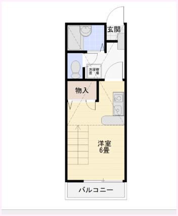 パルフェタムール（205） 間取り図画像
